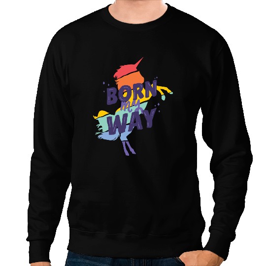 Unicorns LGBT Pride Rainbow LGBTI UNICORN142 Sweatshirts