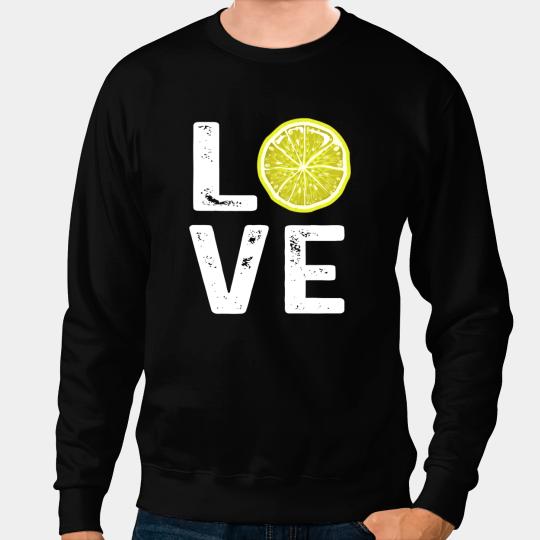 Love Lemon Halloween Costume Team Fun Lemons Lovers Sweatshirts