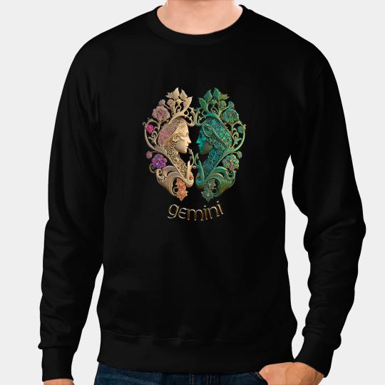 Gemini Zodiac Air Sign Astrology Sweatshirts