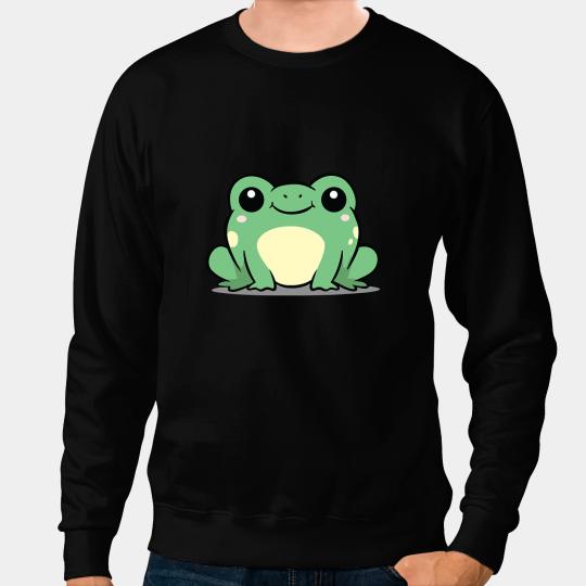 Frog Gift Chibi Kawaii Frog Amphibian Animal Frog Pond Lover726 Sweatshirts