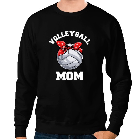 Volleyball Gift Mom Bandana For Women Mothers Day Sweatshirts