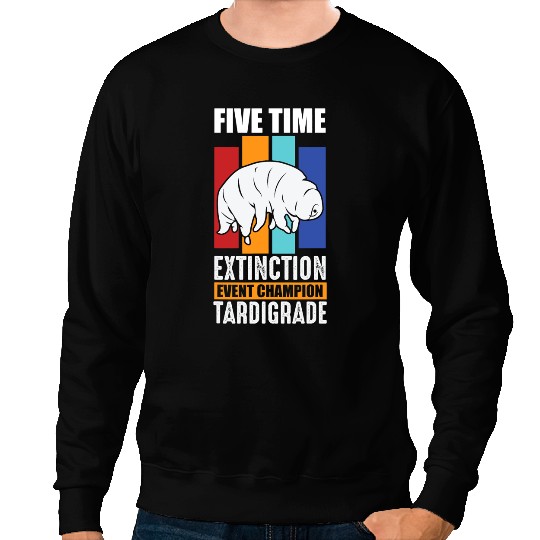 Teacher Job Tardigrade Event Champion Microbiologist Biology Bacteria Sweatshirts