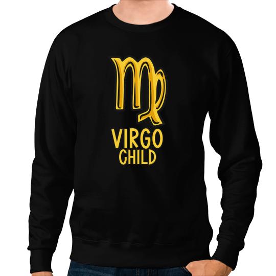 Virgo Child Star Sign Cute Astrology Horoscope Fun Zodiac Sweatshirts