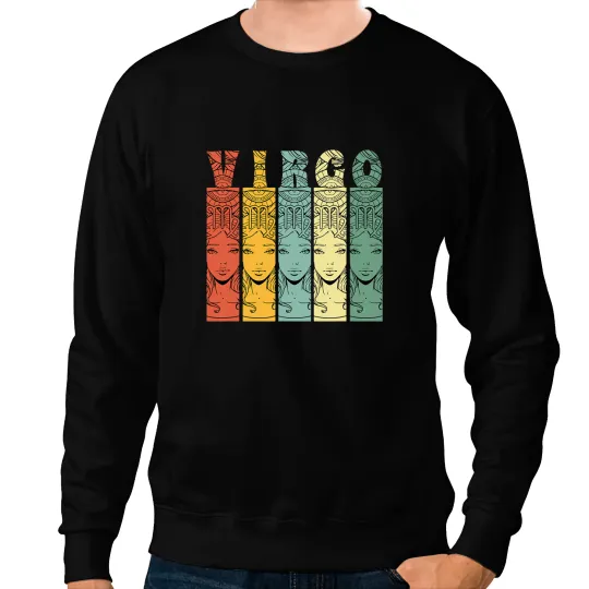 Virgo Zodiac Sign Born August September Men Women Birthday Sweatshirts