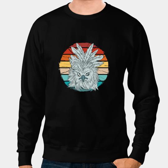vintages American harpy eagle royal hawk raptor bird lovers Sweatshirts