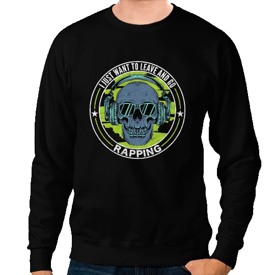 Retro vintages Rap Music Funny Rapper Sweatshirts