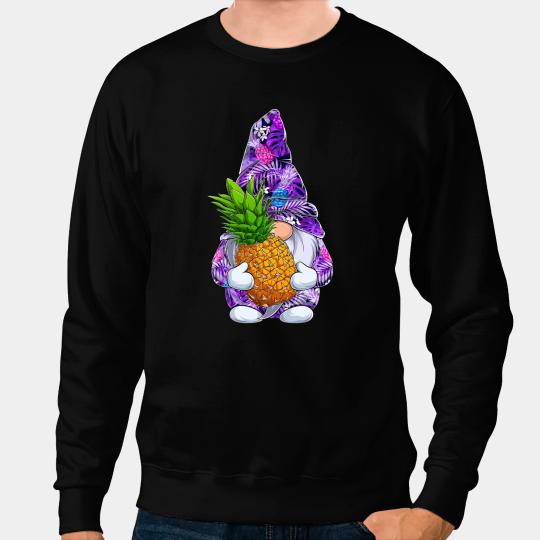 Summer xmass Hawaiian pineapples Gnome Christmas In July Sweatshirts