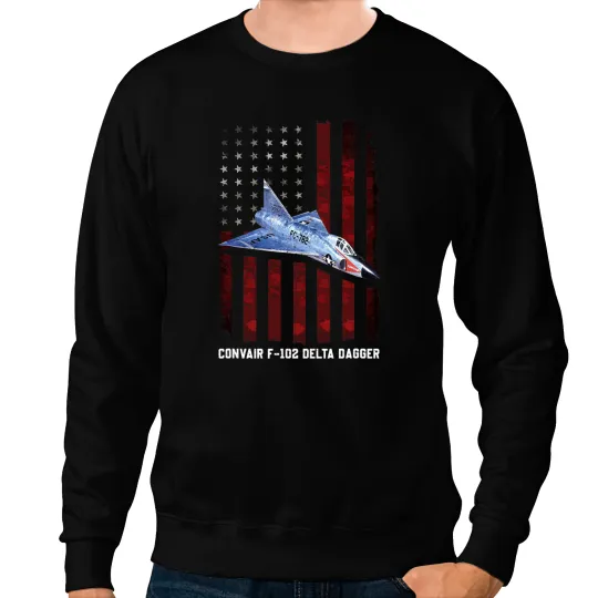 Pilot Job F102 Delta Dagger Vietnam wars Pilot Sweatshirts