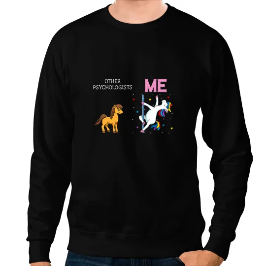 Unicorns Psychologist Therapist Psychology Counselor Unicorns Lover Sweatshirts