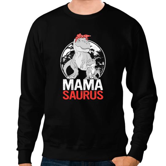 Dinosaur Dino Womens Mamasaurus T Rex Dinosaur Mama Saurus Funny Mothers Day 1 Sweatshirts