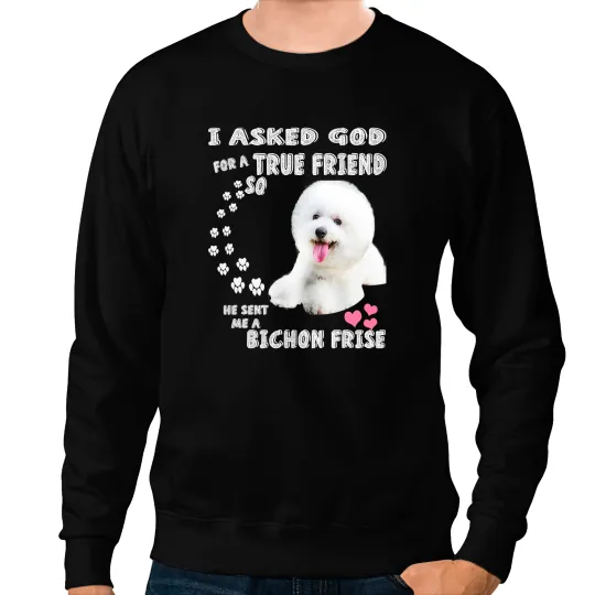 Poodles Bichon Poodle Dog Quote Mom Dad Costume Baby Bichon Frise 639 Poodle dog Sweatshirts