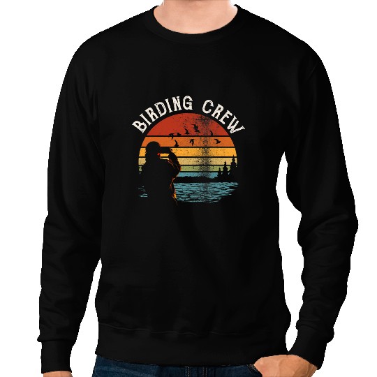 The Birding Crew Birdwatching Gift Sweatshirts