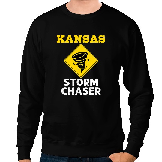 Tornado Chaser Kansas Storm Chasers Meteorologist Weather Sweatshirts