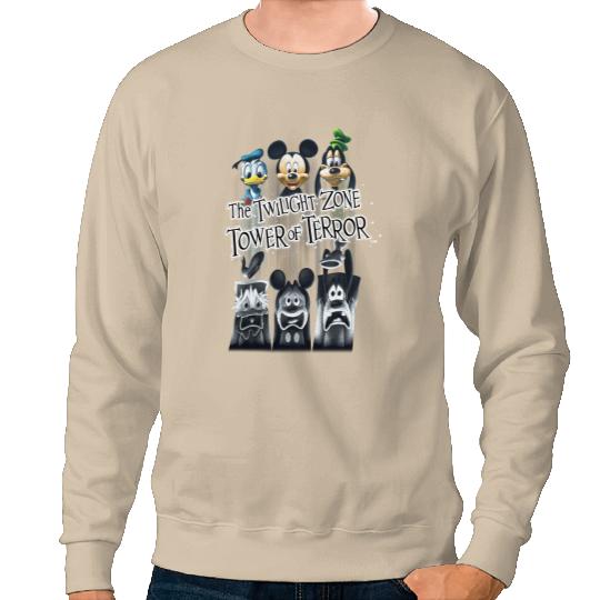 Retro Disney The Twilight Zone Tower Of Terror  Sweatshirts, Tower of Terror Ride Sweatshirts