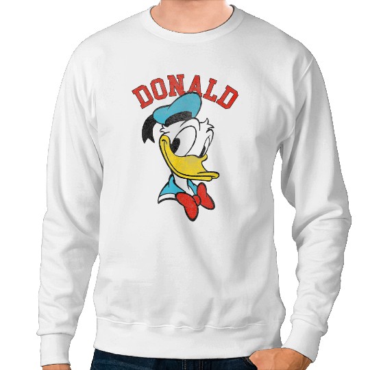Vintage Donald Duck Comfort Colors Sweatshirts, Disneyworld Sweatshirts