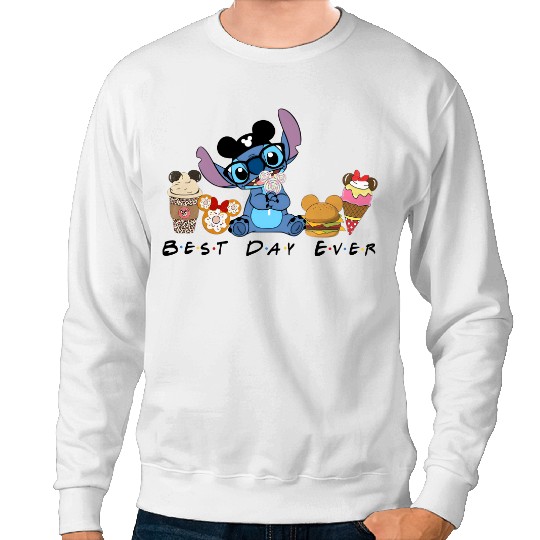 Best Day Ever Sweatshirts, Disney Stitch Sweatshirts, Disney Matching Sweatshirts
