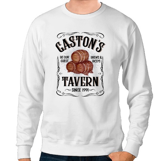 Beauty And The Beast Sweatshirts, Disney Gaston's Tavern Le Pub Sweatshirts, Father's Day Gift