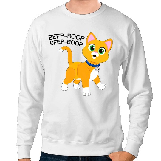 Disney Sox Cat  Sweatshirts, Buzz Lightyear Sweatshirts, Lightyear 2023 Star Sweatshirts