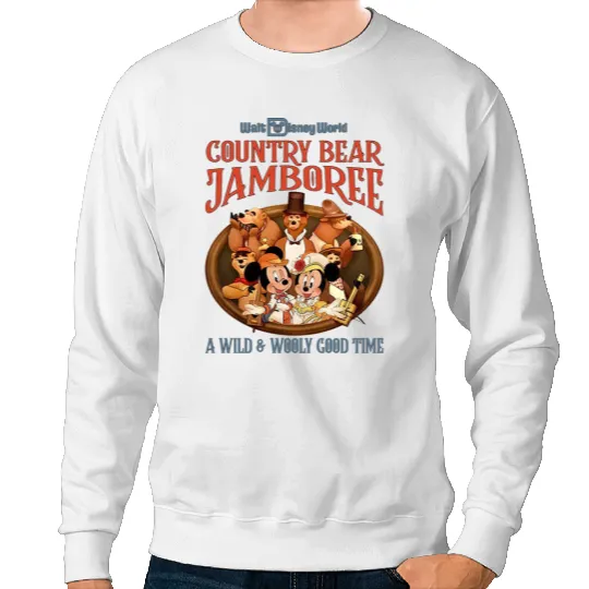 Disney Country Bear Jamboree Sweatshirts, Mickey Country Bear Sweatshirts