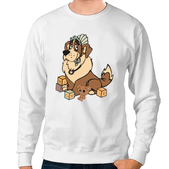 Disney Nana Dog And Toys Sweatshirts, Disney Peter Pan Sweatshirts
