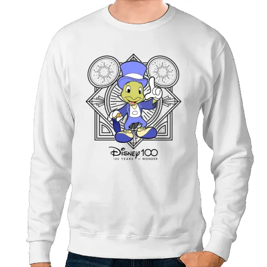 Disney Jiminy Cricket 100 Years Of Wonder Sweatshirts Jiminy Cricket Sweatshirts