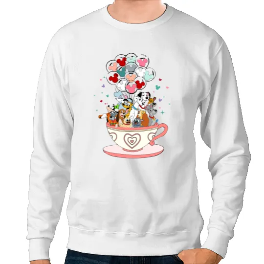 Disney Dog Tank, Disney Balloon Tank, Disney Trip Tanktop Sweatshirts