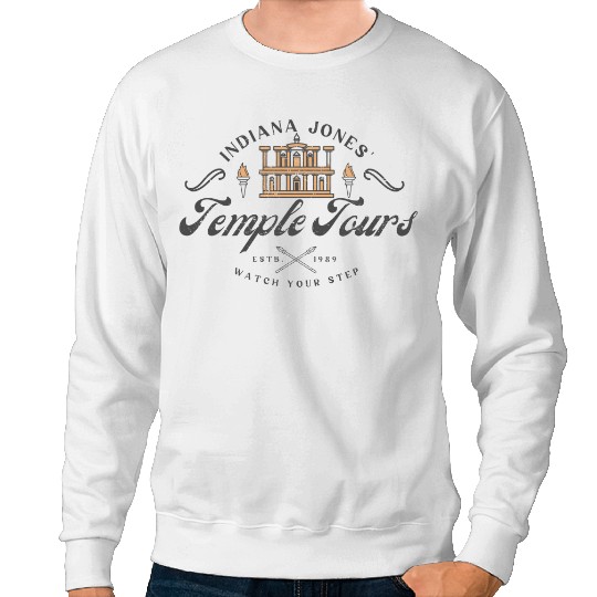 Indiana Jones and the Last Crusade Vintage Sweatshirts, Disney Ride Sweatshirts