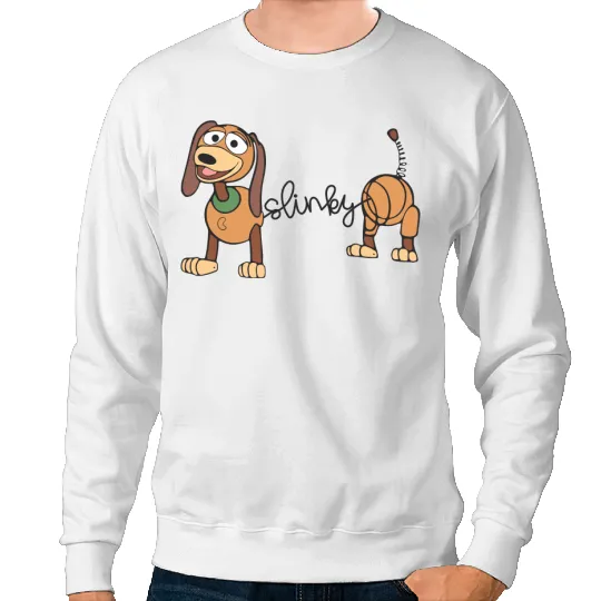 Slinky Dog Sweatshirts, Toy Story Character Sweatshirts, Disney Slinky Dog