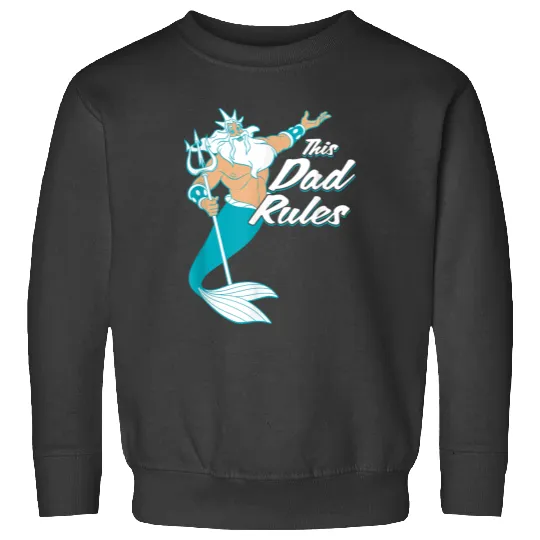 Disney The Little Mermaid King Triton Dad Men's Sweatshirts