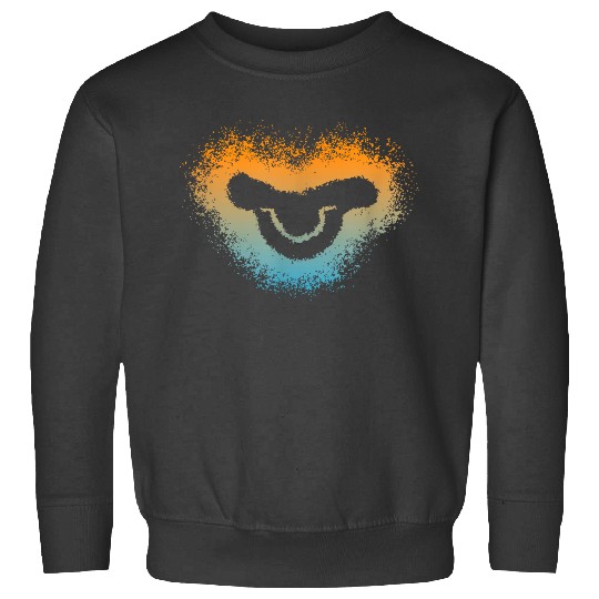 Disney The Lion King Simba Symbol Live Action Ombre Sweatshirts