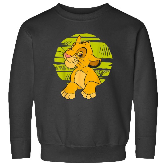 Disney The Lion King Young Simba Paws Green 90s Sweatshirts