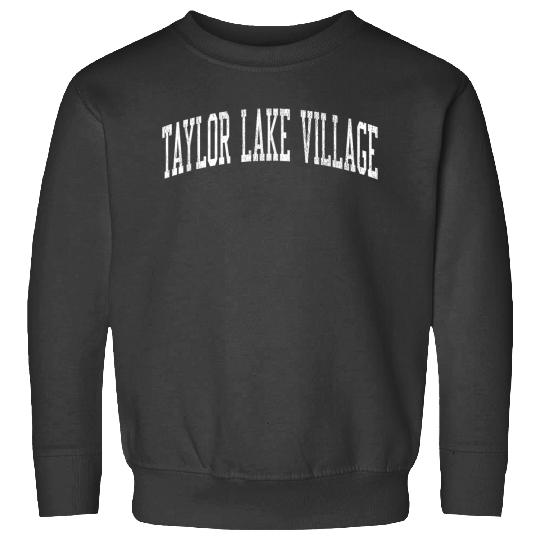 Discover Taylor Lake Village Tx Vintage Athletic Sports Js02 Sweatshirts