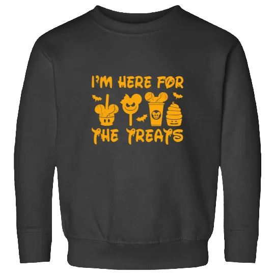 I'm Here For The Treats, Disney Halloween Family Shirts, Hocus Pocus, Halloween Shirt, Halloween Gift, Trick or Treat, Disney Family Shirts Sweatshirts