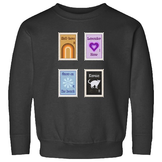 Discover Midnights Taylor Set 1 Stamps Sweatshirts