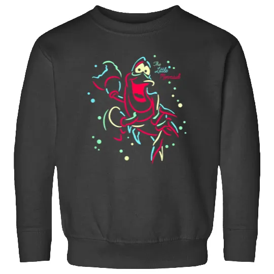 Disneyss The Little Mermaid Sebastian Crab Lights Sweatshirts