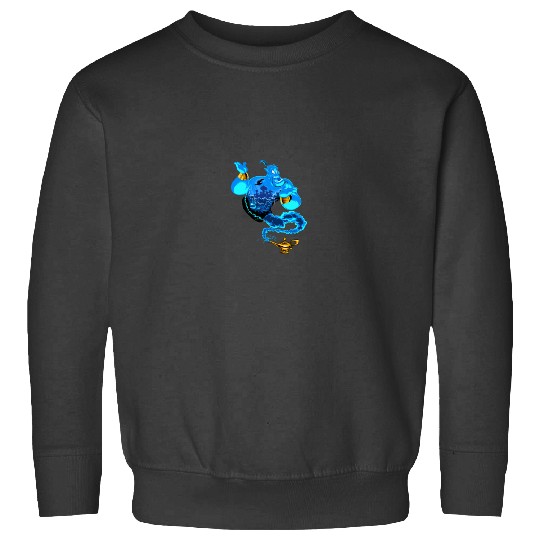 Disney Aladdin Genie Portrait Agrabah Fill Sweatshirts