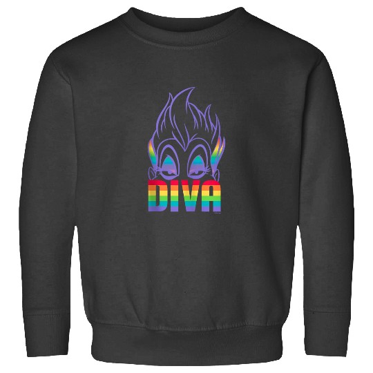 Disney Villains Ursula Diva Pride Sweatshirts