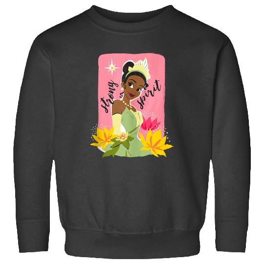 Disneyss The Princess The Frog Tiana Portrait Free Spirit Sweatshirts
