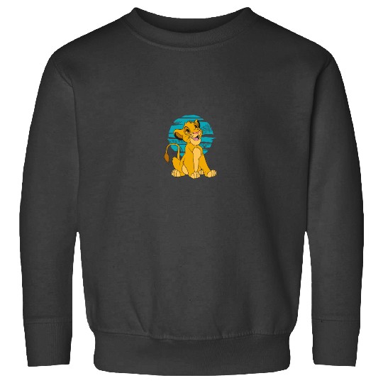 Disney The Lion King Young Simba Happy 5666 Sweatshirts