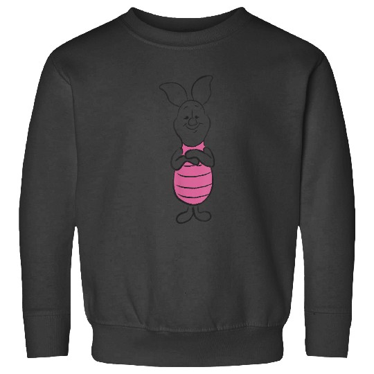 Disney Winnie The Pooh Piglet Simple Sketch Sweatshirts