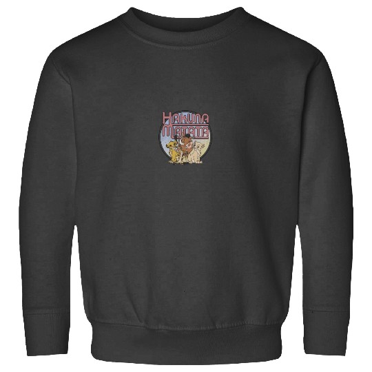 Disney Lion King Retro Hakuna Matata Simba And Friends Sweatshirts