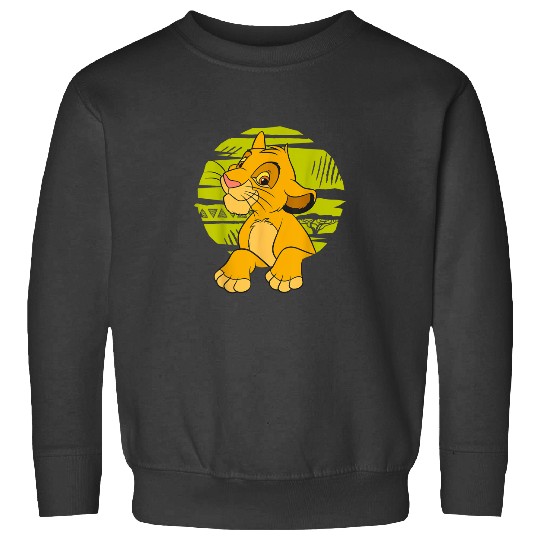 Disney The Lion King Young Simba Paws Green 90s Sweatshirts