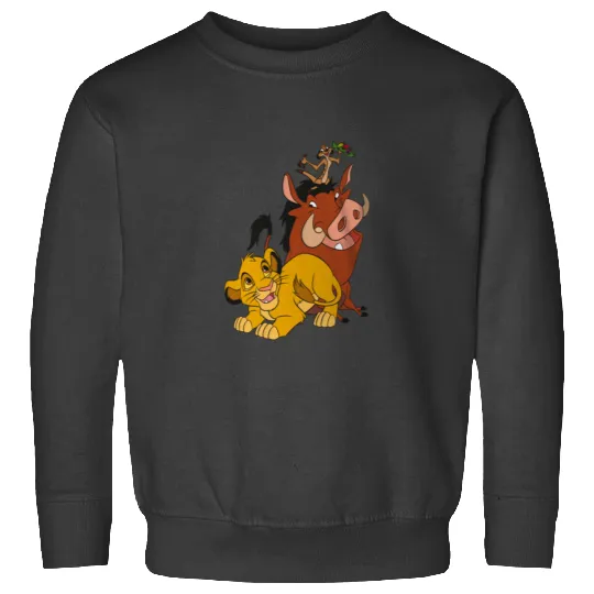 Disney The Lion King Young Simba Timon and Pumba Sweatshirts