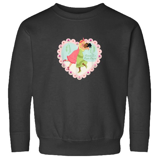 Disney Princess Frog Tiana Charlotte Friends Do Sweatshirts
