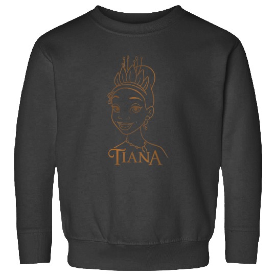 Disney Princess Celebration Minimalist Tiana Corner Art Sweatshirts