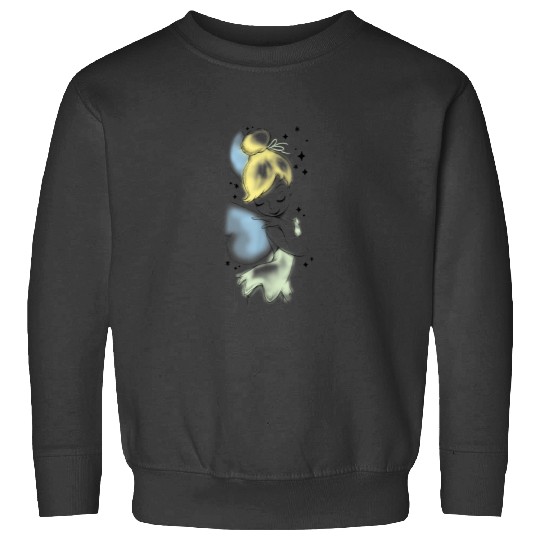 Disney Peter Pan Tinkerbell Airbrush Style Sketch Sweatshirts