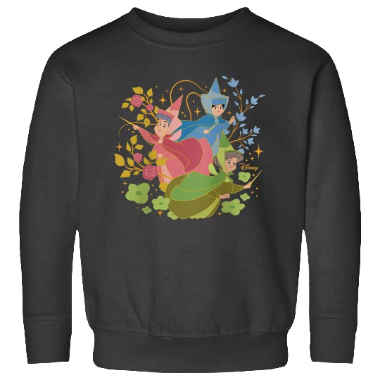 Disney Princess - Sleeping Beauty Flora Fauna Merryweather Sweatshirts