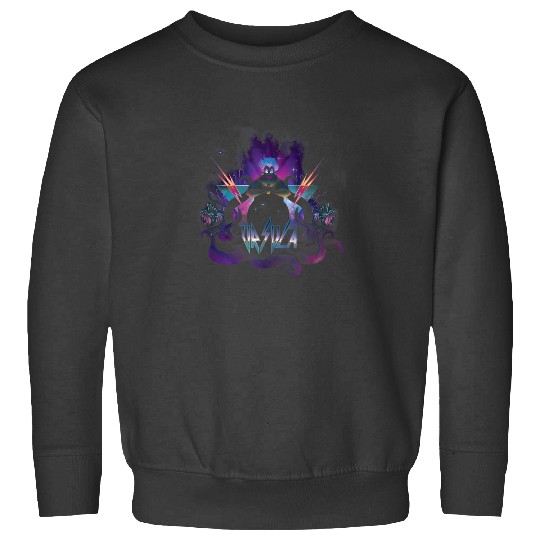 Disney Villains Ursula 80s Style Portrait Sweatshirts