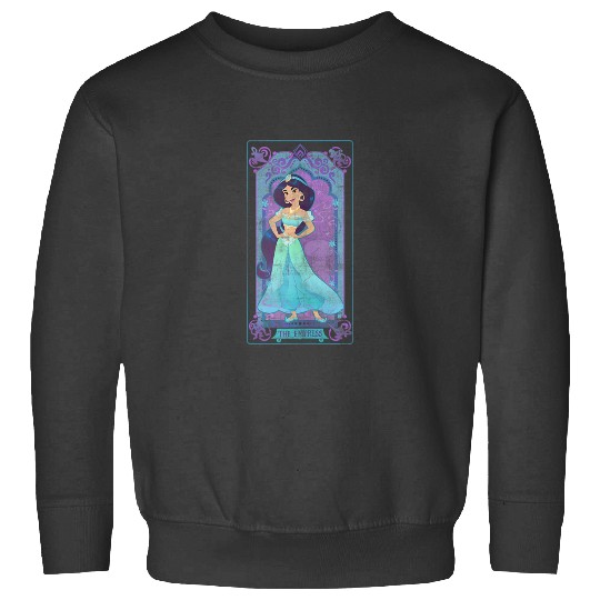 Disney Aladdin Jasmine Empress Tarot Card Sweatshirts