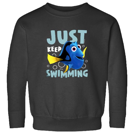 Disney Finding Dory Just Keep Swimming Graphic Sweatshirts,WDW Magic Kingdom Disneyland Vacation Gift
